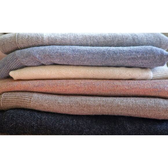 Fabric Junkies Travel Blanket 100% Lightweight Alpaca / IVORY - Picture 3 of 3